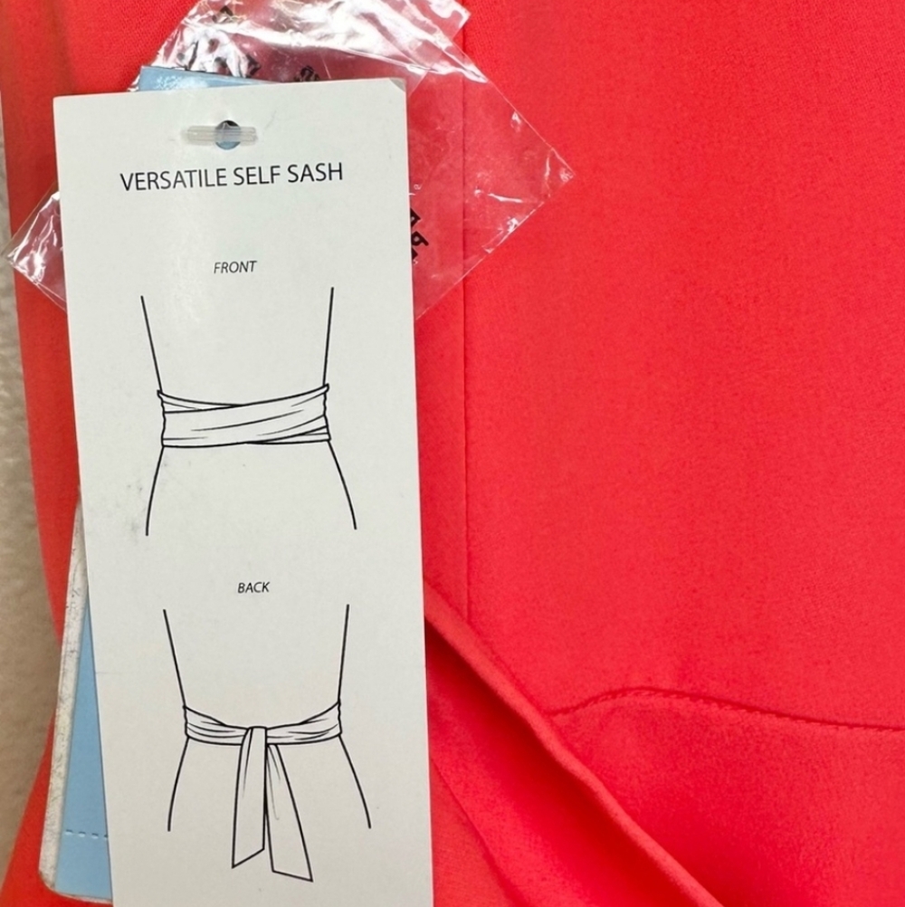 NWT Antonio Melani Coral Wide Leg Jumpsuit - Picture 6 of 9